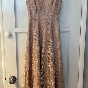 Windsor Pink Lace Maxi Dress